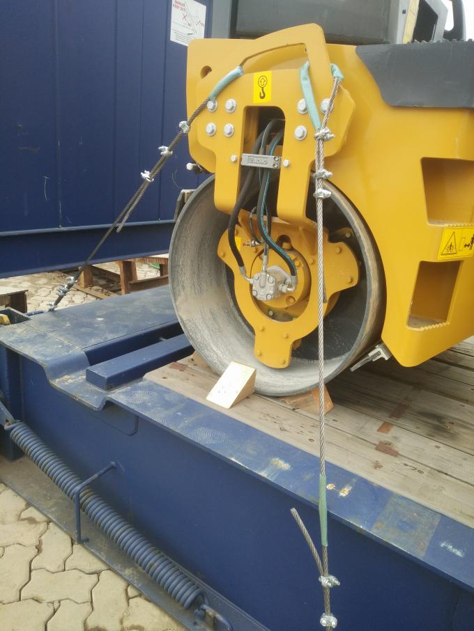 Fahrt - auf kleine Licht-Verdichtung der Straßen-Vibrationswalze-XMR403 Ton Double Drum Roller Ausrüstung/4