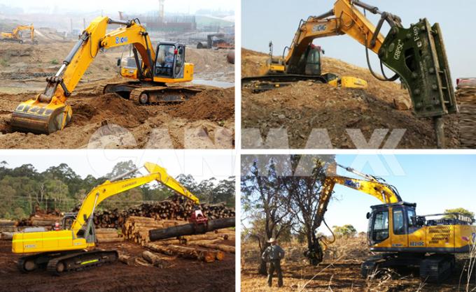 Baumaschinen der hohen Qualität 20 Verkauf des Tonnenkettenbaggers XE200D