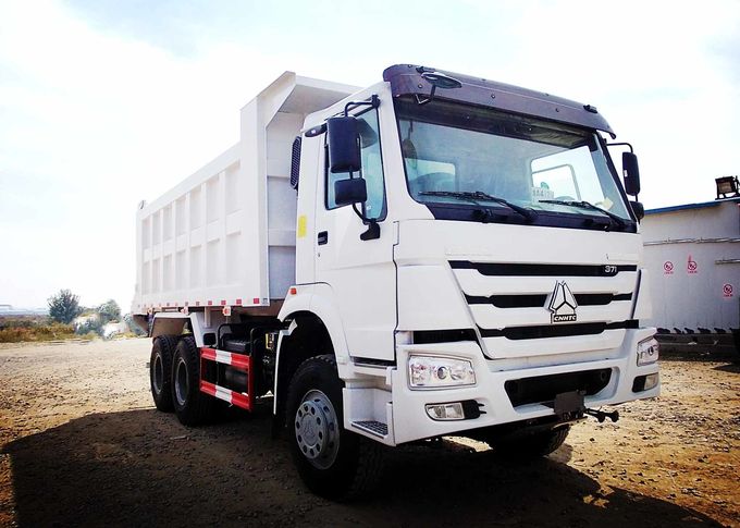 Pferdestärken-Hochleistungskipplaster Sinotruk 6x4 371 25 Tonnen HOWO-LKW-