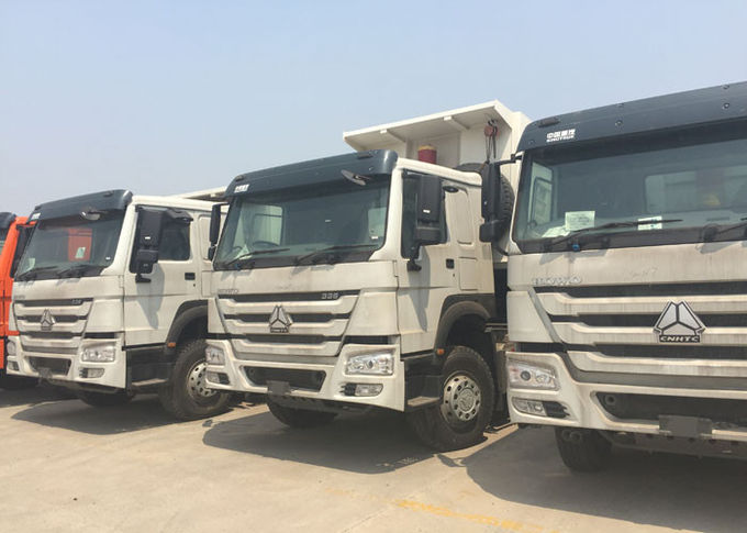 Tipper Dump Sino Howo Trucks 6X4 10-25 CBM für Baumaterial-Transport