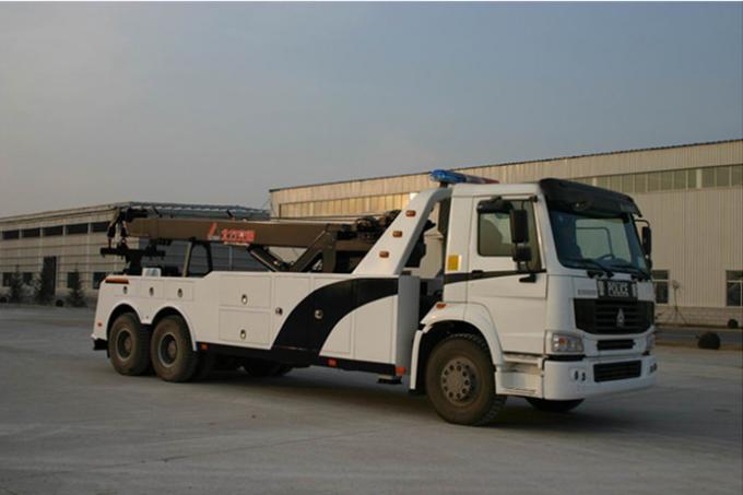 12 Räder Hochleistungs-Tow Truck, 30 Ton Emergency Tow Truck 336HP ZZ1317N4667C
