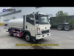 HOWO Leichtwasserfahrzeug Edelstahl Trinkgefäß 4x2 5000 Liter 5Ton Wasserträger Tankwagen Preis