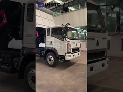 Sinotruk HOMAN 4x2 Klein-Dump Truck mit 5 Tonnen 10 Tonnen Kapazität Leichtwagen Automatische Luftfederung