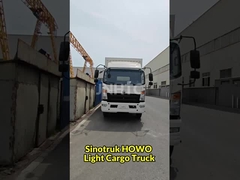 Fabrikneuer Howo 4X2 8-Tonnen-Leicht-Van-Container-LKW
