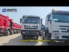 Am beliebtesten Shacman 6x4 10 Wheeler F3000 Tipper Dump Truck für den Bauverkehr