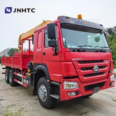 HOWO Zugarm-Kranfahrzeug 6X4 10 Räder 340 PS 10 Tonnen Lastwagen mit Kran
