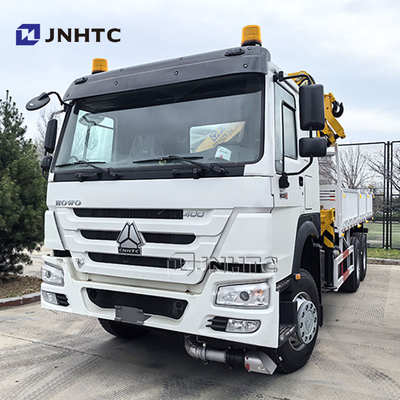Sinotruk HOWO 6x4 400 PS Lastwagen mit 10 Tonnen Boom Kran Lastwagen China Factory