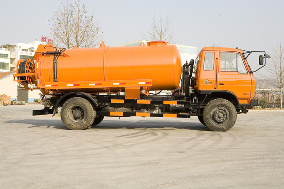 266 Pferdestärke Abwasser-Sog-tauscht 6 Rad-Müllentsorgungs-LKW-orange Behälter-Körper 3-30m ³