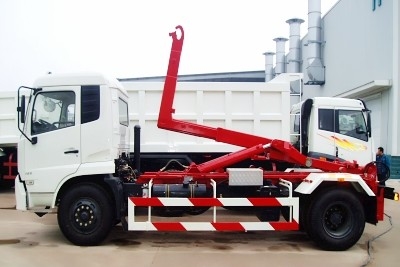 Haken-Aufzug-Abfall-Verdichtungsgerät-LKW-Farboptionales Modell QDZ5160ZXXZH 16ton 6x4