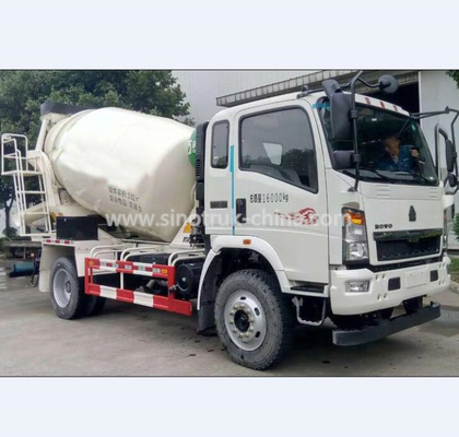 Konkreter Lkw-Motor YC4D130-45 Euro4 130HP der 6 Rad-Mischer-Mischungs-Fahrzeug/3M3