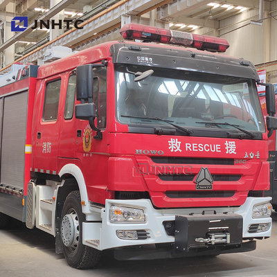 HOWO 18m hoher Sprüharm 4x2 12000l Großstrom Feuerwehr-Rettungswagen zum Verkauf