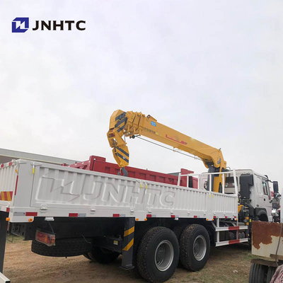 HOWO 8 Tonnen 12 Tonnen Teleskop-Boom-Lkw-Kran-Lkw-montierte Kran-Hydraulische mobile Lkw-Kran China-Fabrik zum Verkauf