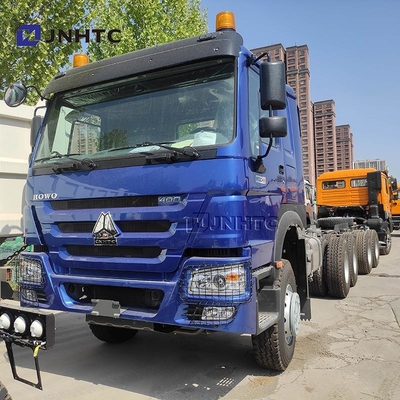 Neue HOWO 6X4 Kipper Truck Chassis 400 PS 10 Räder Blauer Dump Truck Chassis