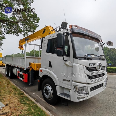 Neue FAW 8 Tonnen 12 Tonnen Teleskop Boom Lkw Kran Lkw Montierter Kran Hydraulischer mobiler Lkw Kran