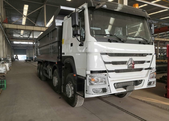 ISO GEFÜHRTER Kipplaster-Bau-internationaler Kipplaster-Hinterkipper SINOTRUK HOWO 8x4