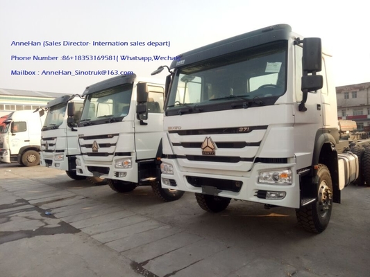 10 der Reifen-SINOTRUK HOWO Kabine Fracht-LKW-Fahrgestelle Euro-2 LHD 6X4 336HP HW76