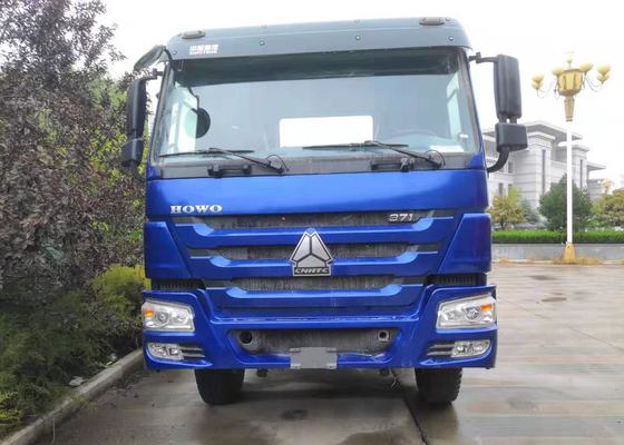 Blauer Traktor-Kopf-LKW-halb LKW-Urheber Farbe-371 HPs HOWO für Tansport