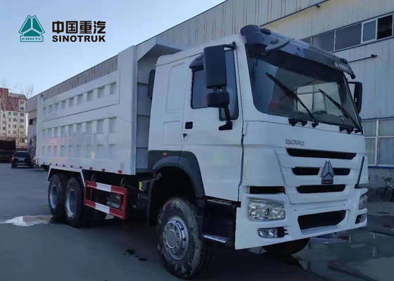 SINOTRUK 375hp 20CBM HOWO benutzte Hand 5600*2300*1500mm des Kipplaster-zweite