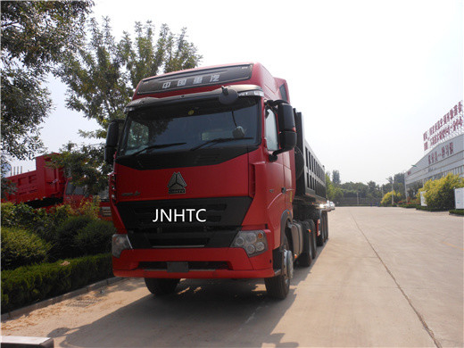 Hydraulischer Tri Axle Rear Tipping Dump Trailer-LKW mit Hydrozylinder Hyva
