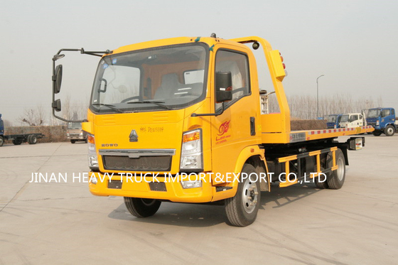 SINOTRUK Flachbett-LHD Tow Truck Wrecker 8 Tonnen 90km/H