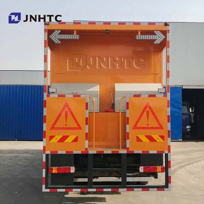Gummi-Asphalt Gravel Macadam Synchronous Sealing LKW HOWO A7 8x4