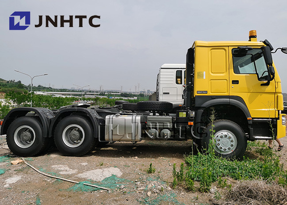 371HP Sinotruk HOWO 6X4 Tipper Truck Yellow 25 Tonnen