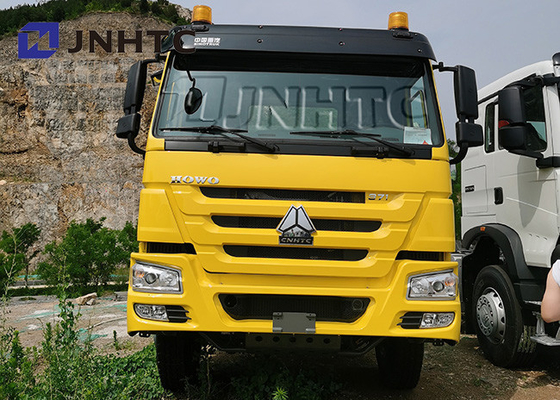 371HP Sinotruk HOWO 6X4 Tipper Truck Yellow 25 Tonnen