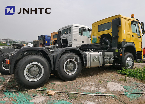 371HP Sinotruk HOWO 6X4 Tipper Truck Yellow 25 Tonnen