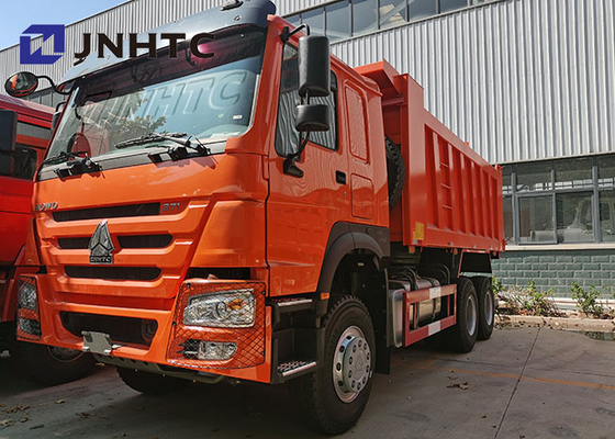 Orange Sinotruck Kipplaster HOWO 6x4 Off Roads 20 CBM