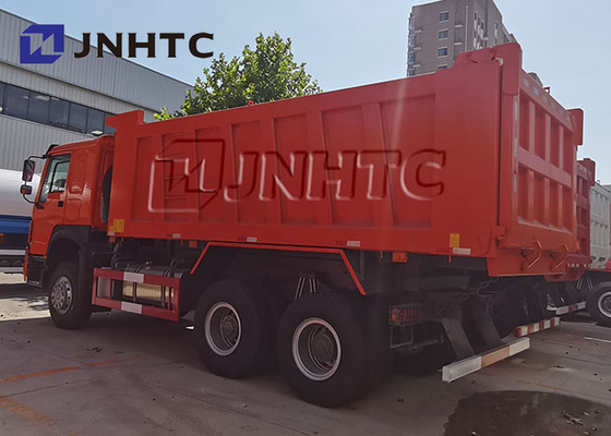 Orange Sinotruck Kipplaster HOWO 6x4 Off Roads 20 CBM