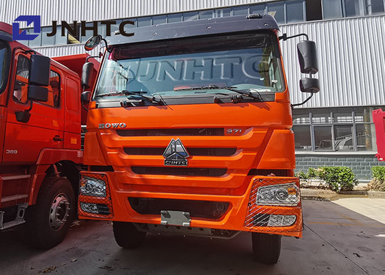 Orange Sinotruck Kipplaster HOWO 6x4 Off Roads 20 CBM