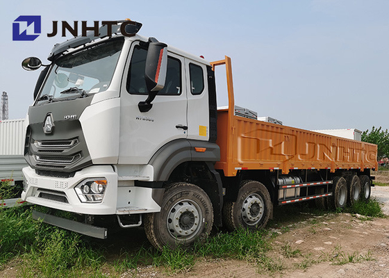 Flachrücken-LKWs 31tons Lhd Sinotruk 8x4 Hohan mit Hubachse