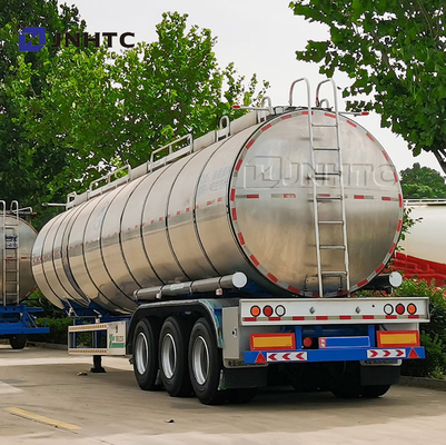 3 Achsen Rohbenzin Wasser Öltank Auflieger 45000L 50000Liter