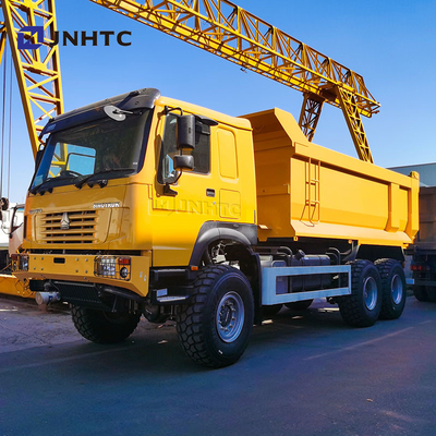 Dieselkraftstoff Typ Sinotruk Howo Allradantrieb Lkw 6x6 380 PS Dump Truck