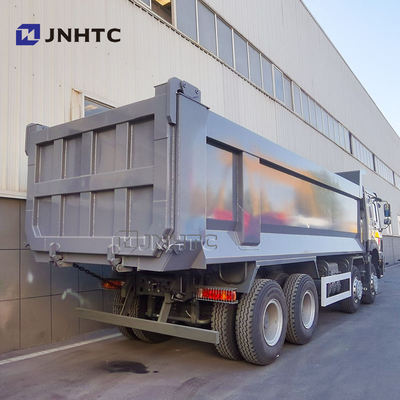 12 Räder Dump Truck Howo 31 Tonnen 8x4 380 PS Linksgetriebener Dump Truck