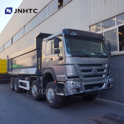 12 Räder Dump Truck Howo 31 Tonnen 8x4 380 PS Linksgetriebener Dump Truck