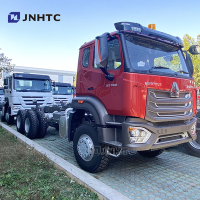 Howo NX Schwerlast-Dump Truck Chassis 6x4 380 PS 10 Räder Kipper Truck Chassis