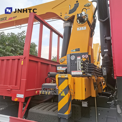 Howo 6x4 Gerade Arm Kran Lkw 10 Räder 340 PS Fracht mit Kran Lkw