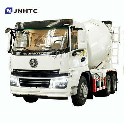 Neuer Shacman E6 Betonmischwagen Weiß Farbe 6x4 10Räder 6cbms