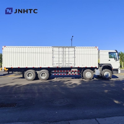 Sinotruk Howo Frachtwagen 7,2m Van Frachtwagen 8*4 400 PS 12-Radfahrzeug Beste Produkt