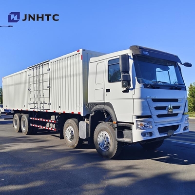 Sinotruk Howo Frachtwagen 7,2m Van Frachtwagen 8*4 400 PS 12-Radfahrzeug Beste Produkt