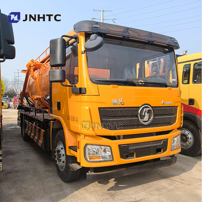Neuer Vakuum-Lkw Abwasser-Saug-Tanker-Lkw Shancman L3000 4X2 245HP Spitzenqualität