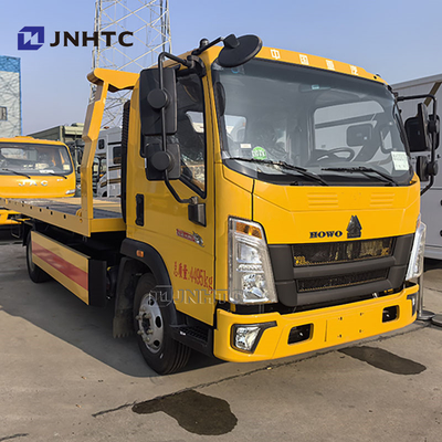 Howo 4*2 3-5 Tonnen Flatbed Light Duty Wrecker Schleppwagen mit günstigem Preis zum Verkauf