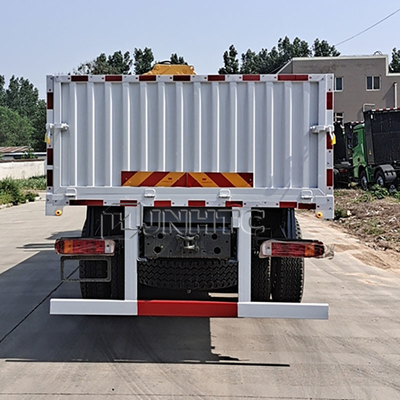 Neuer Sinotruk Howo Zaun Lkw 10 Tonnen Klappkran 12 Räder 400 PS zum Verkauf