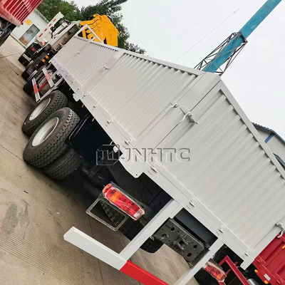 Neuer Sinotruk Howo Zaun Lkw 10 Tonnen Klappkran 12 Räder 400 PS zum Verkauf