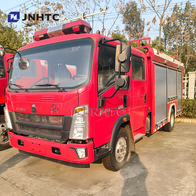 NEW SINOTRUCK Howo 4x2 Leichtbaufeuerwehrwagen mit Wasserpumpe
