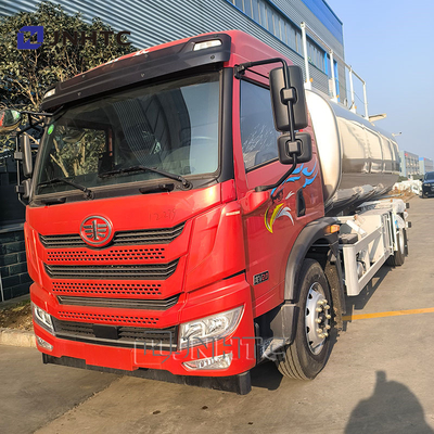 FAW Treibstoffbehälter Lkw Ölbehälter 4X2 5M3 6 Räder Witterungssicher mit Stahlrahmenstruktur