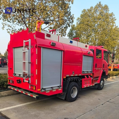 NEW Howo Feuerwehrfahrzeug 5000L Wasser Schaum Tanker 4X4 Feuerwehrfahrzeug guter Preis
