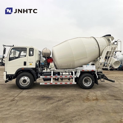 Neuer HOWO Mini Betonmischer mit weißer Farbe 4X2 4cbm 6 Räder