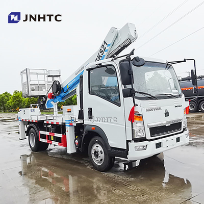 Howo 4x2 Bucket Truck Luftarbeitsplattform Truck Mounted High Altitude Operation Truck für die Wartung von Straßenlaternen